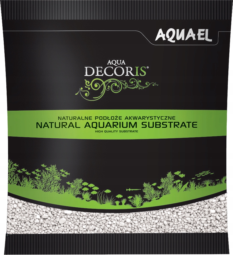 Aquael Kolorowy Żwirek Aqua Decoris Biały 1kg