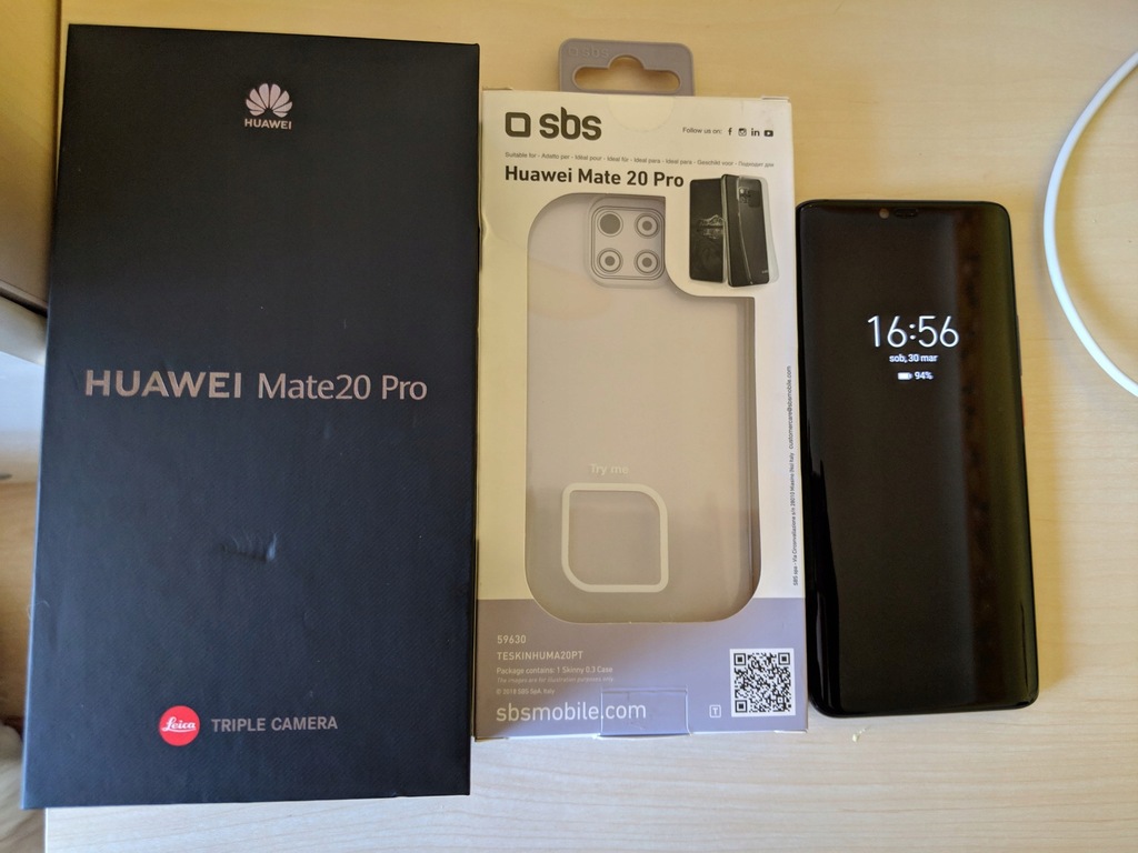 Huawei Mate 20 Pro Ubezpieczenie i etui SBS !!