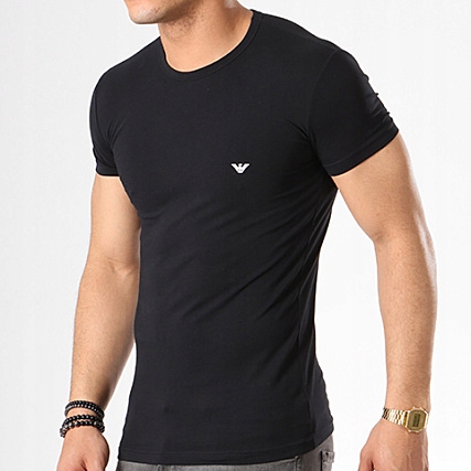T-shirt męski EMPORIO ARMANI czarny roz XL