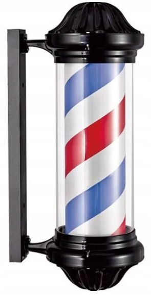 Barber Pole Słupek Plafon Barberski Barber Shop B