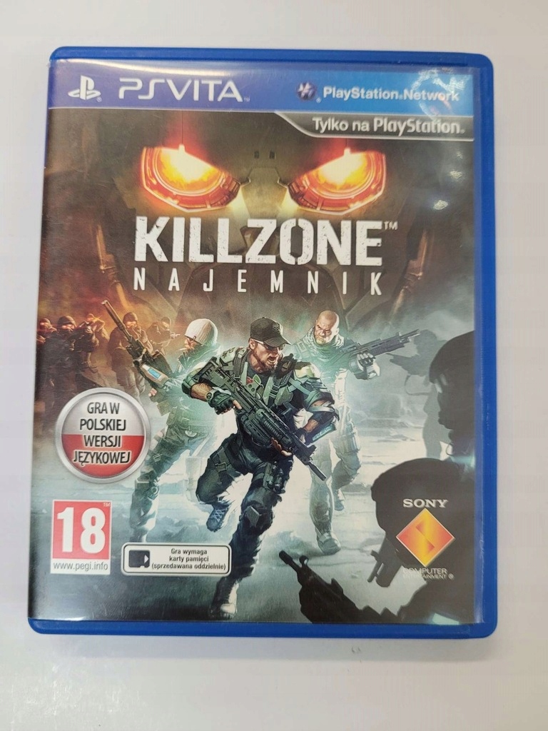 PS Vita KILLZONE PL Najemnik PSV