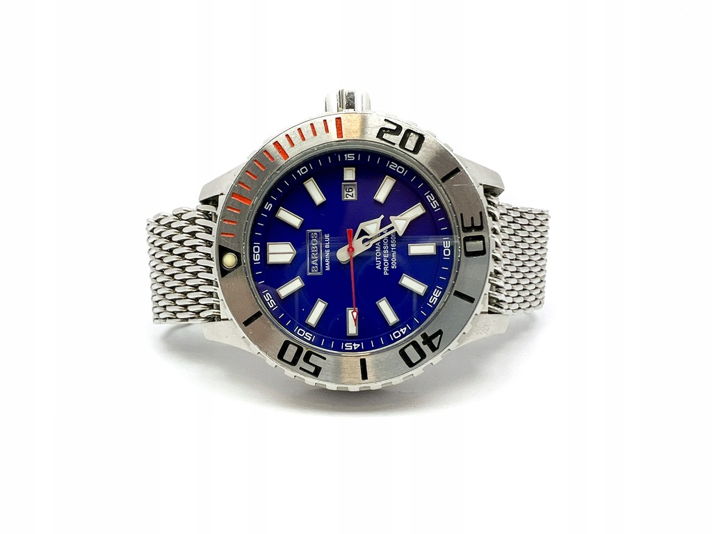 Barbos marine cheap blue automatic