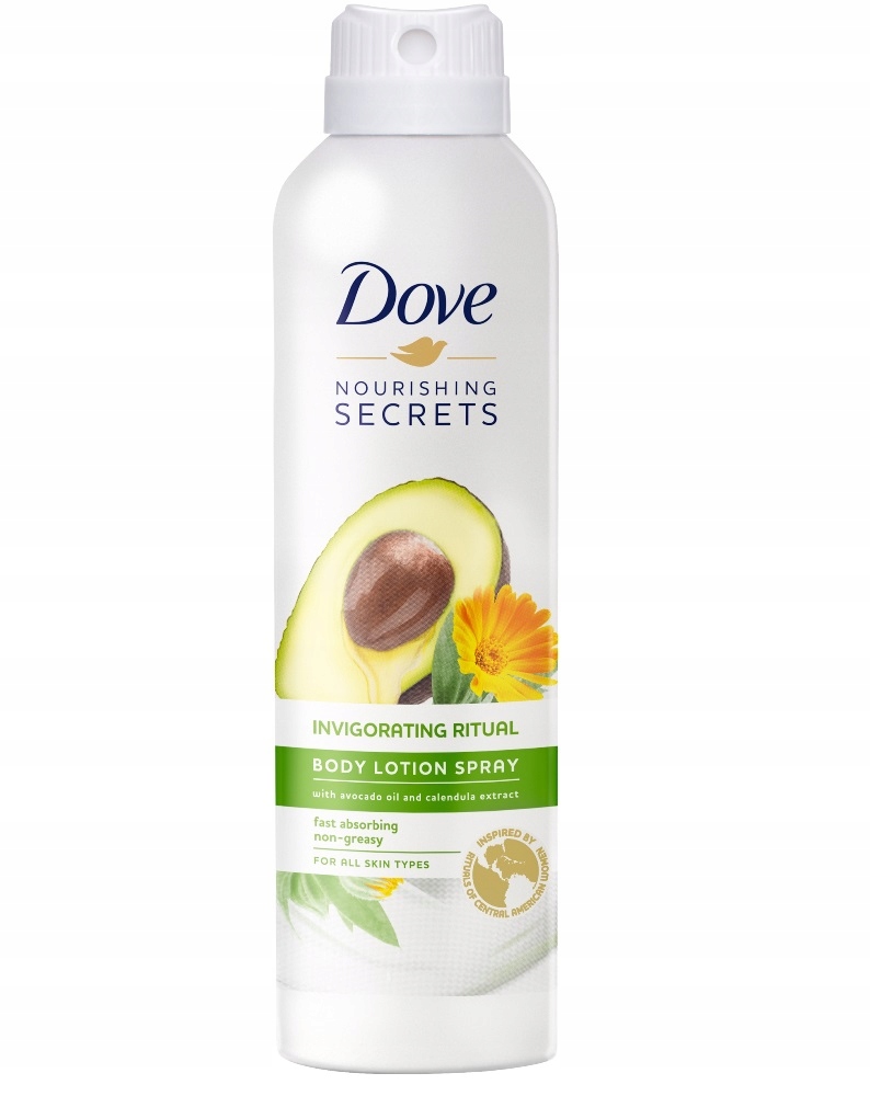 DOVE Body Lotion Spray Avocado and calendula 200 m