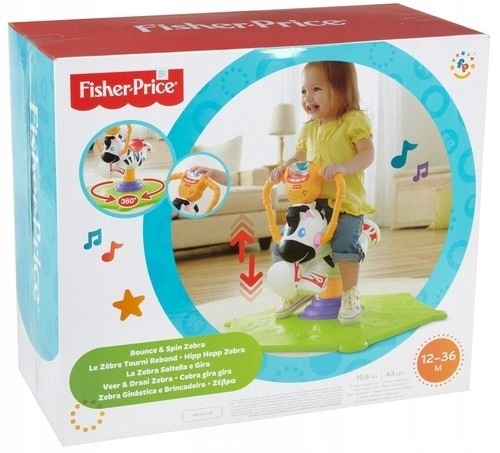 Fisher-Price Zebra Skoczek K0317