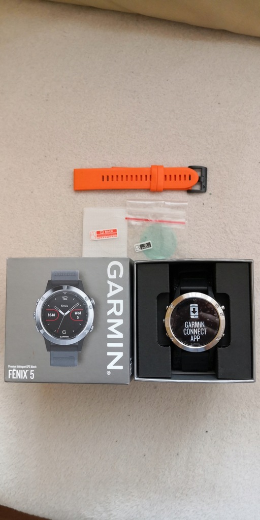 Garmin Smartwatch Fenix 5, nowy, gwarancja +gratis