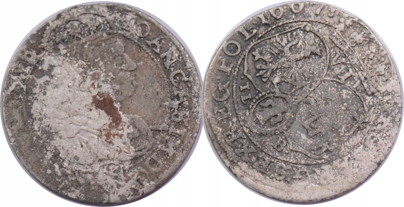 11EP. KRAKÓW JAN KAZIMIERZ SZÓSTAK 1666 AT