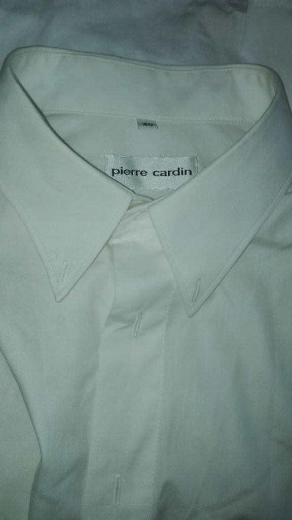 biała koszula r 40 -PIERRE-CARDIN -krótki rękaw