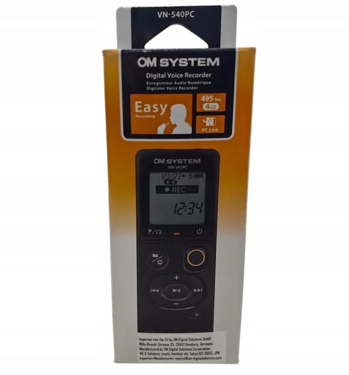 DYKTAFON OM SYSTEM VN-540PC CZARNY