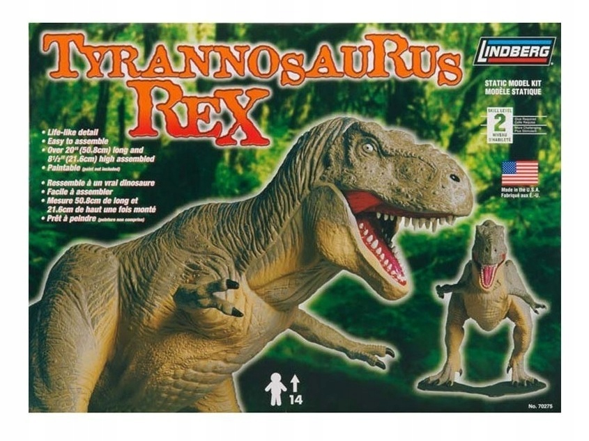 Tyrannosaurus Rex dinozaur model Lindberg 70275