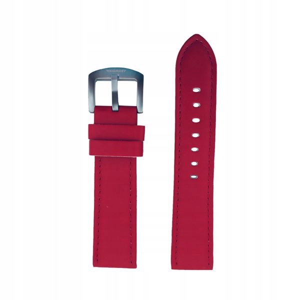 Paski do zegarków Bobroff BFS011 Czerwony