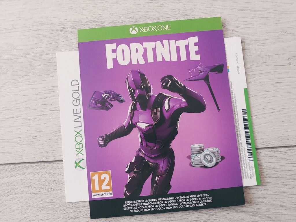 Fortnite Dark Vertex Cosmetic Set 2,000 V-Bucks 8543154457