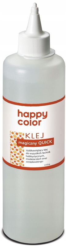 Klej Magiczny quick w butelce 250g, Happy Color