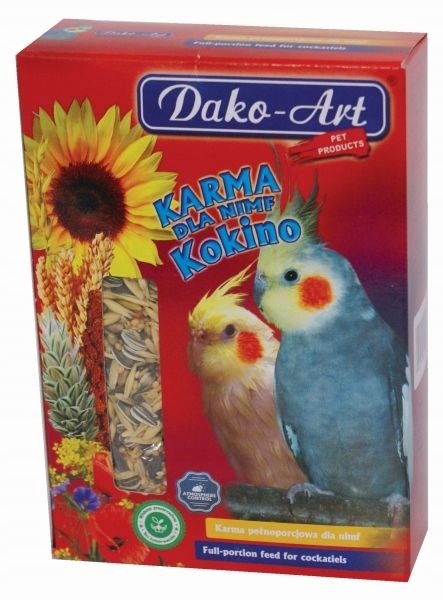 Kokino mieszanka dla średnich ptaków Dako-Art 0,5 kg