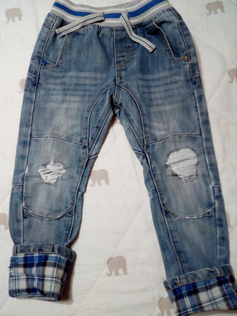 Spodnie jeans Next 98-104 3 lata