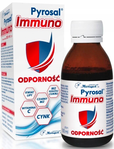 PYROSAL IMMUNO na odporność płyn Herbapol 100 ml