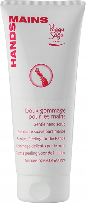 PEGGY SAGE Delikatny peeling do rąk 100 ml