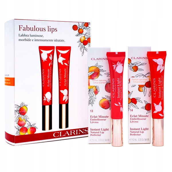 CLARINS Instant Light Natural Lip Perfector Set