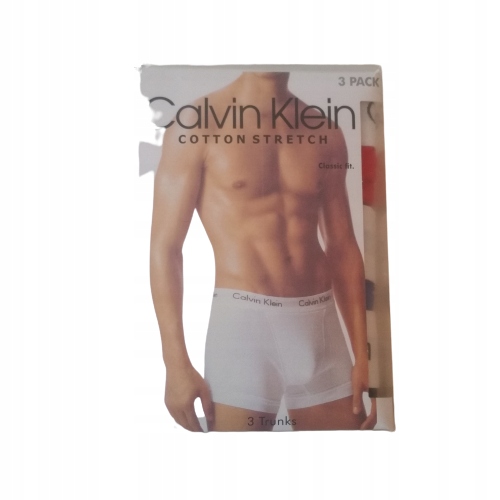 S Bokserki majtki CALVIN KLEIN 3 pack roz.M