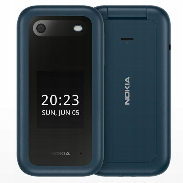 Nokia 2660 DS + baza ładująca (Cradle) niebieski/b