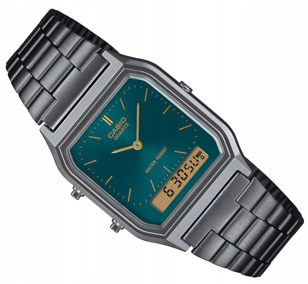 KLASYCZNY ZEGAREK CASIO RETRO VINTAGE AQ-230EGG -3AEF