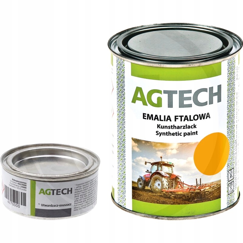 Farba lakier uniwersalna żółta + utwardzacz URSUS C-330 C-360 0,8L