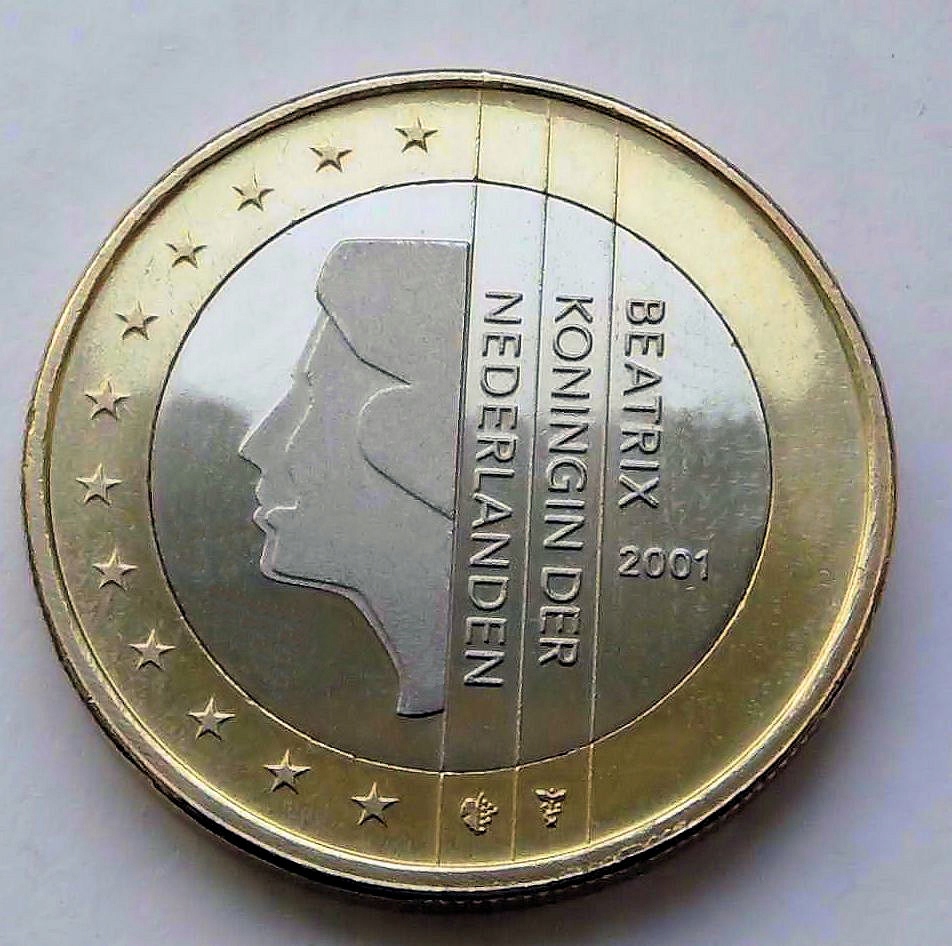 1 Euro Beatrix Koningin Der Nederlanden 2001 Valore HOLANDIA 2001 1 EURO MENNICZE!!! - 12594163270 - oficjalne archiwum Allegro