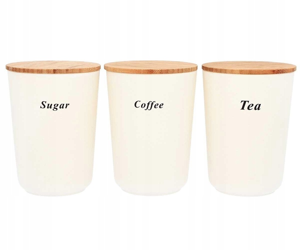 ZESTAW BAMBUSOWYCH POJEMNIKÓW KUCHENNYCH 1601