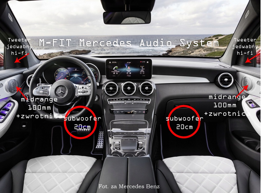 Купить Аудиосистема Mercedes GLC X253 MFIT 3-полосная 300 Вт: отзывы, фото, характеристики в интерне-магазине Aredi.ru