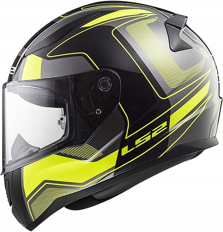 KASK MOTOCYKLOWY LS2 FF353 Rapid Carrera Fluo XS