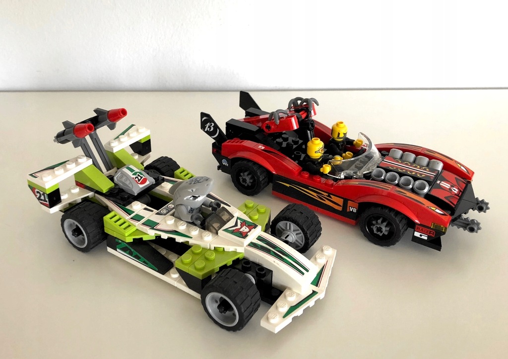 KLOCKI LEGO WORLD RACERS 8898 SAMOCHODY 2 SZTUKI