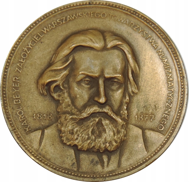 MEDAL KAROL BEYER MD1112 12521715420 oficjalne archiwum Allegro