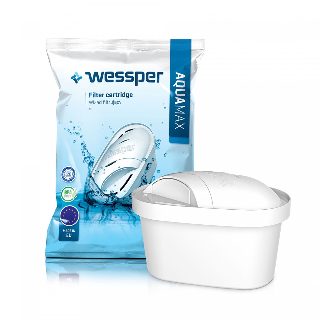 Filtr wody do dzbanka Wessper Aquamax 3.5L biały