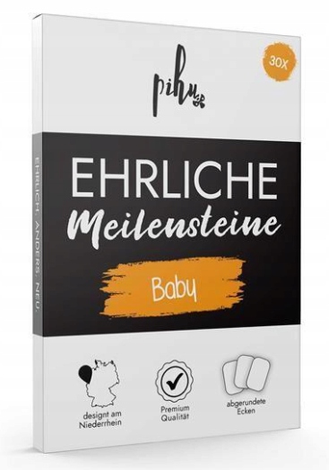 Karty Ehrliche Meilensteine Baby /ZE
