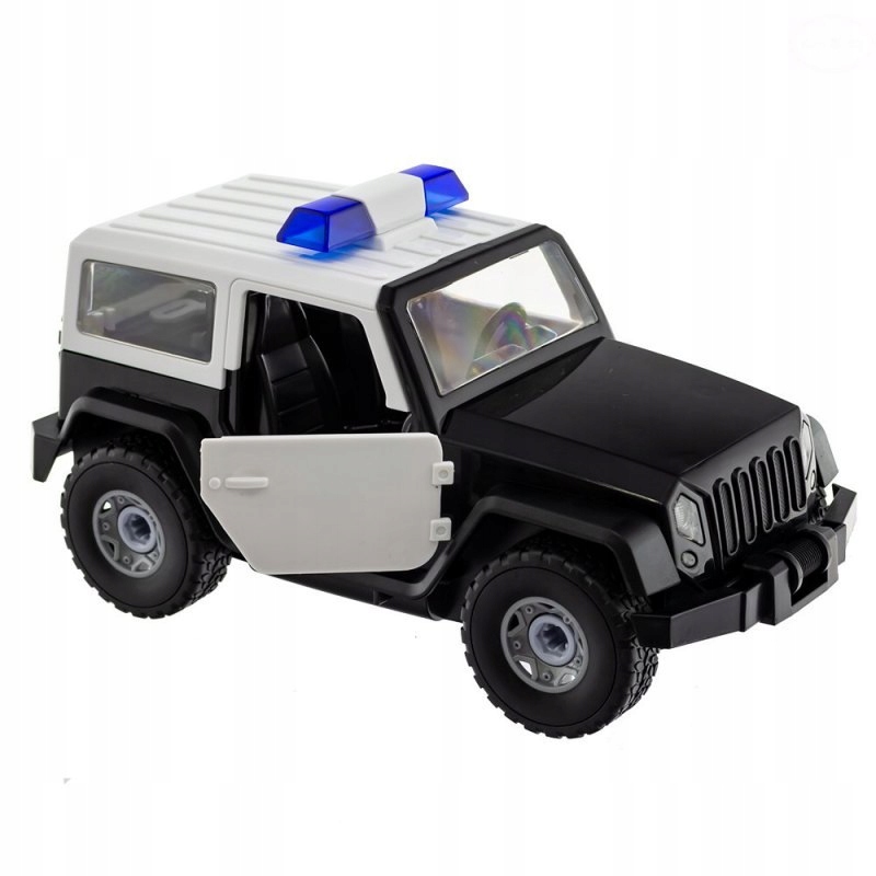 Zabawka Policja Rozkręcana - Samochodzik policyjny