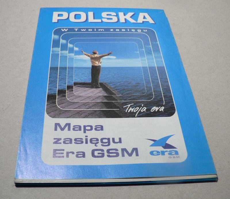 mapa zasięgu sieci ERA GSM - unikat :)