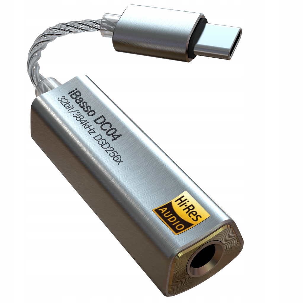 iBasso DC04 USB/Type-C DAC 4.4mm 2xCS43131 Silver