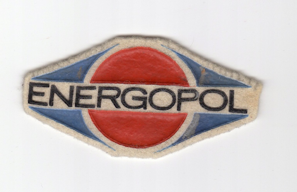 Naszywka plakietka PRL Energopol - oryginał