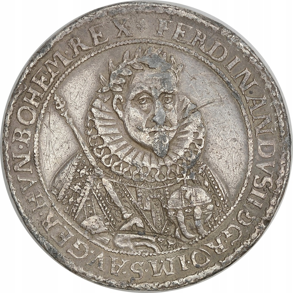 17.AUSTRIA, F.II, 1 TALAR 1617 - 1637 falsyfikat