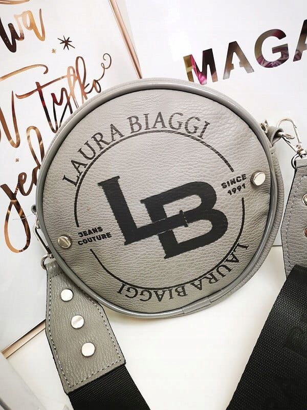 Torebka listonoszka Laura Biaggi szara