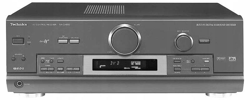 Amplituner Technics SA-DX850.