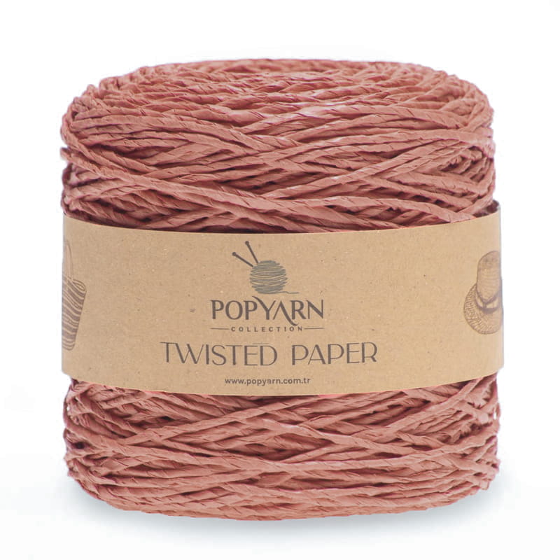 Włóczka Papierowa Popyarn Paper Twisted malwa
