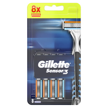 Ostrza wymienne do maszynki do golenia dla mężczyzn Gillette Sensor 3 8szt.
