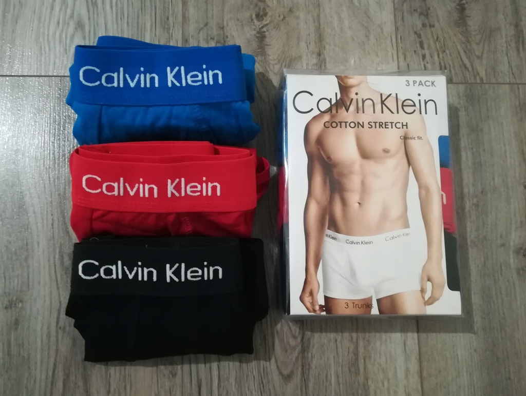 Bokserki CALVIN KLEIN Org. Opakowanie Rozm. L