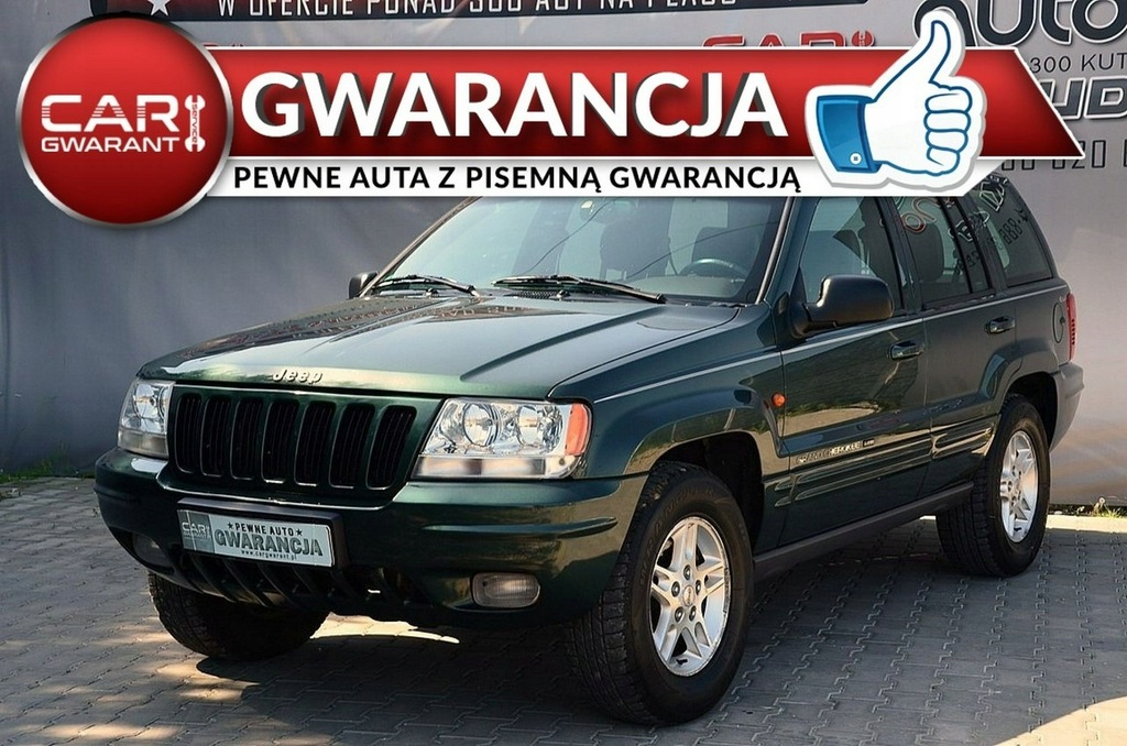 Jeep Grand Cherokee 4,7 V8 GAZ Limited Opłacony