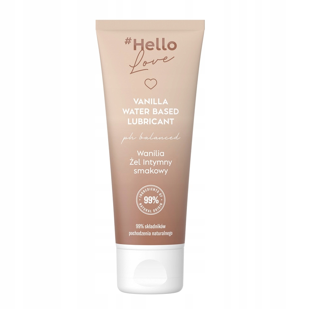 Hello Love Water Based Lubricant żel intymny na bazie wody Vanilla 75ml