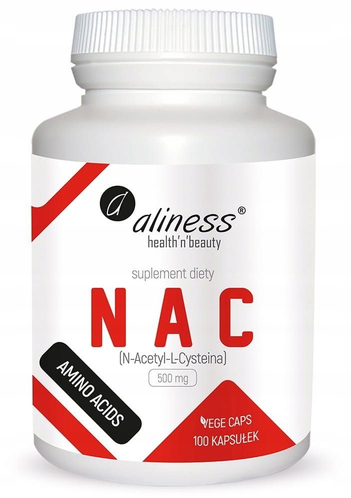 Aliness NAC N-Acetyl-L-Cysteine 500 mg 100 kaps