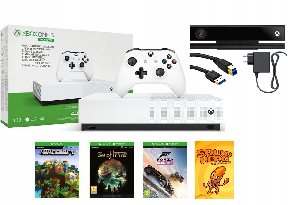 Konsola Xbox Xbox One 500gb With Kinect Kinect Bundle Xbox One All
