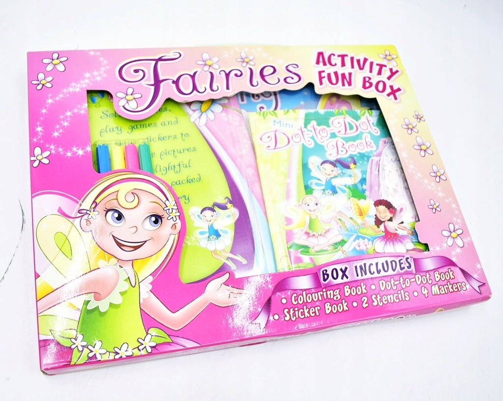 4565-9 ...FAIRIES... a#g KOLOROWANKA MAZAKI SET