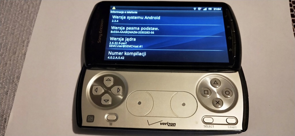 Sony Ericsson Xperia Play Uszkodzony