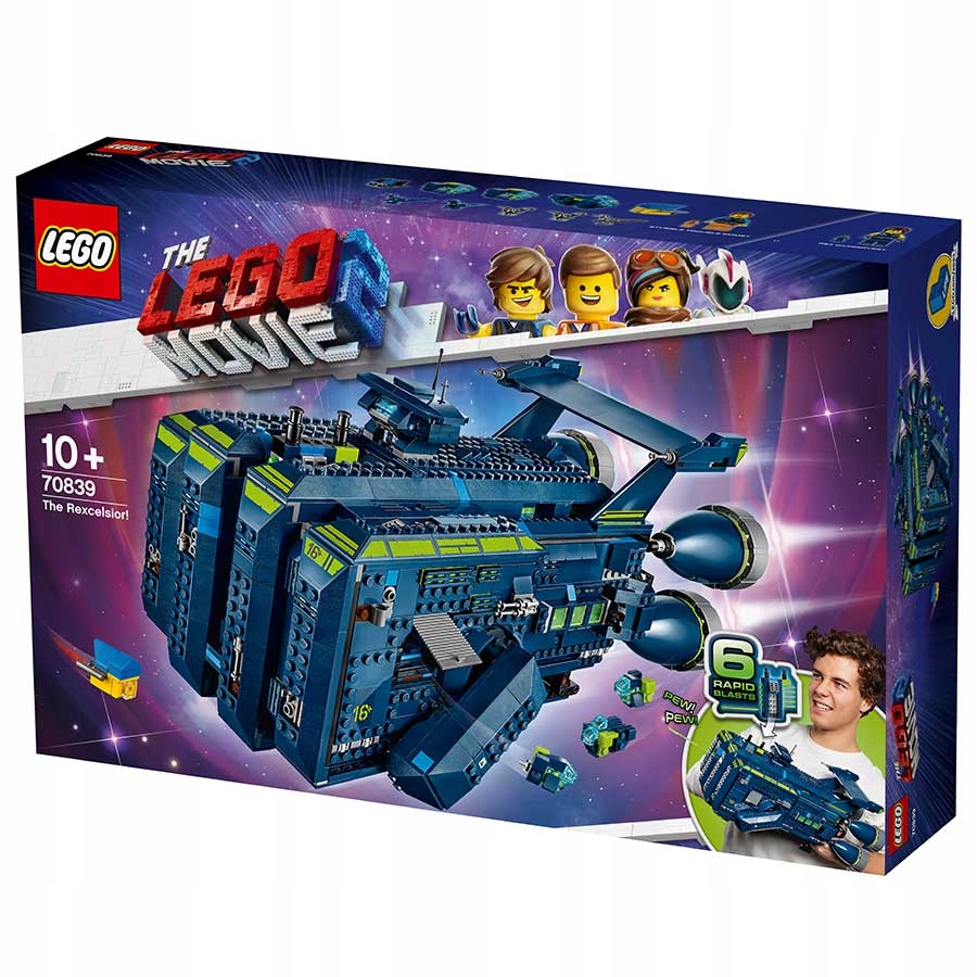 Lego 70839 The Rexcelsior Movie 2 Przygoda Klocki 8137501484 Oficjalne Archiwum Allegro